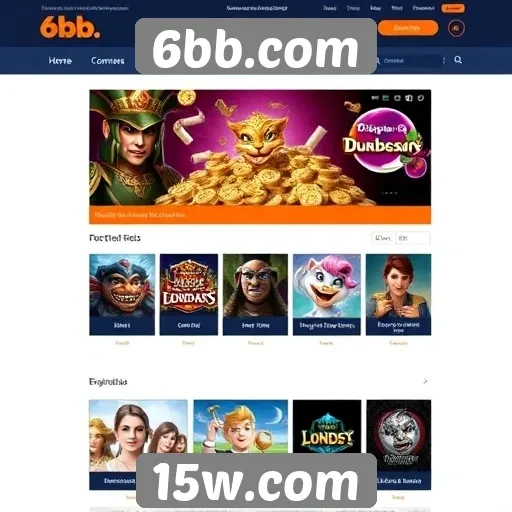Exploração das funcionalidades do site 6bb.com